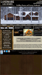 Mobile Screenshot of landmarkloghomes.com